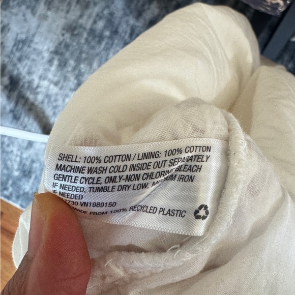 A New Day Dress Women's Boho White Lace Sleeveless Side‎ Split Maxi Dress Size M - Picture 5 of 10